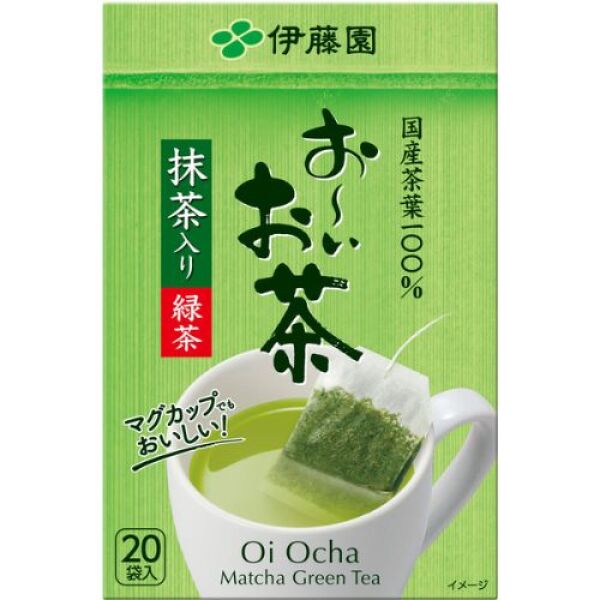 Sachets de thé vert matcha ITOEN Oi Ocha 36 g