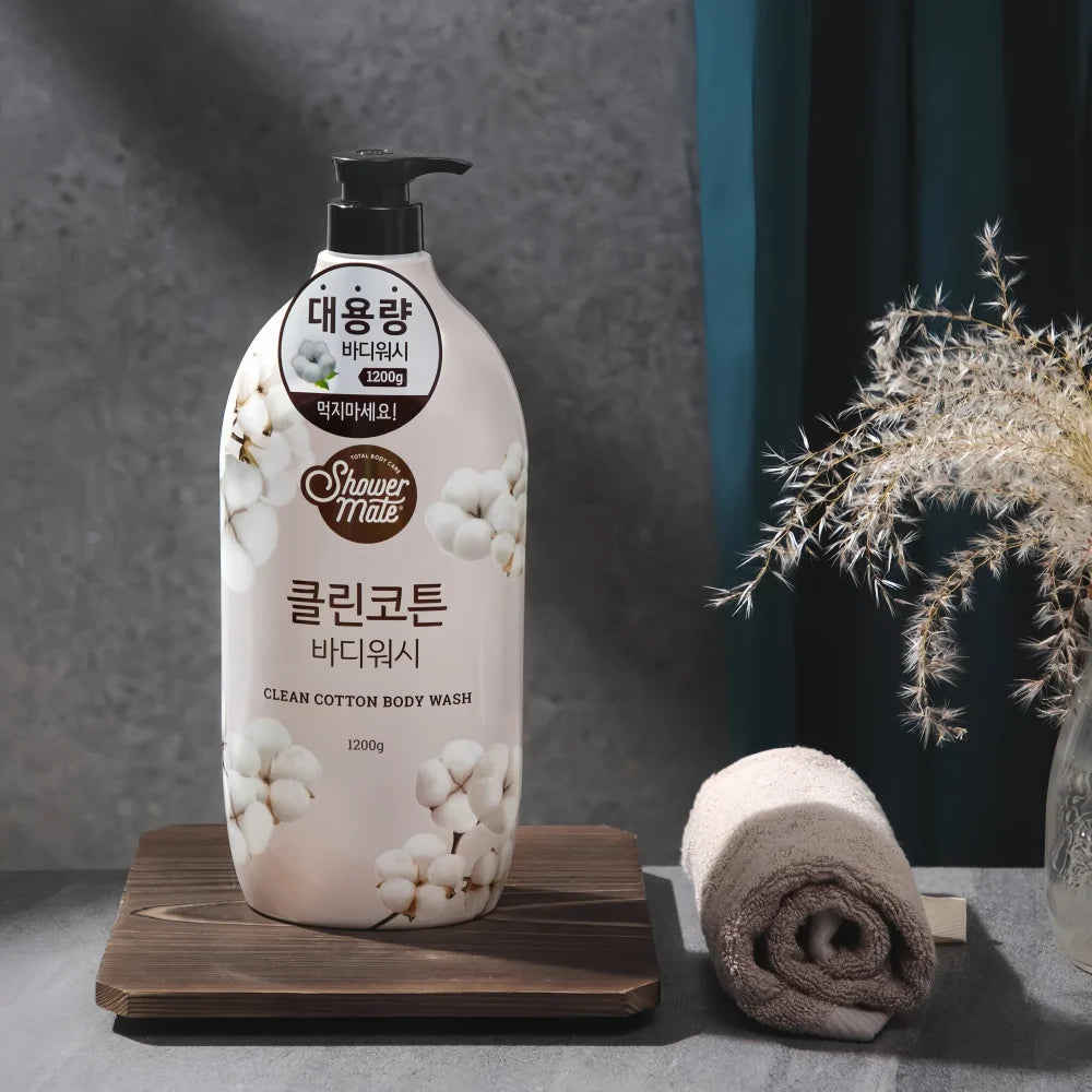 SHOWER MATE Clean Cotton Body Wash