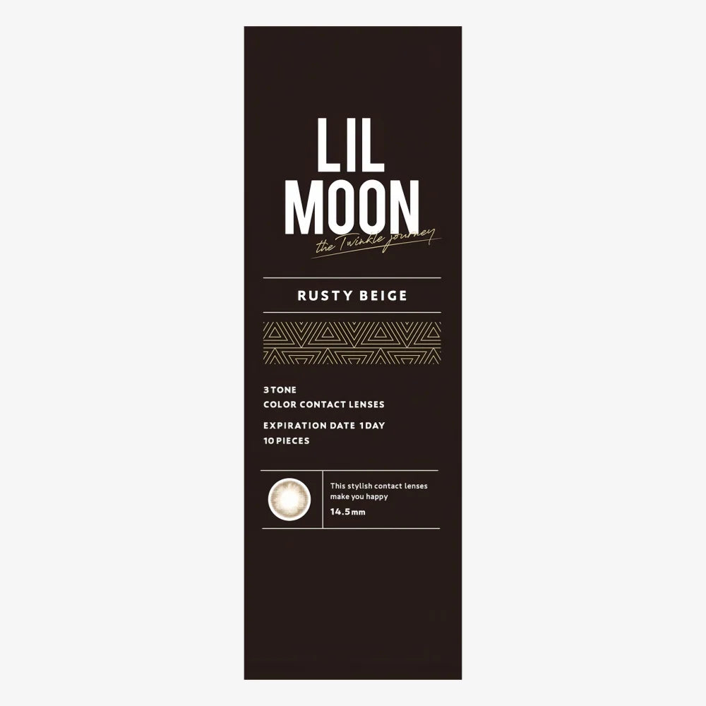 LILMOON 1 Day Rusty Beige Contact Lens | 10pcs -4.50