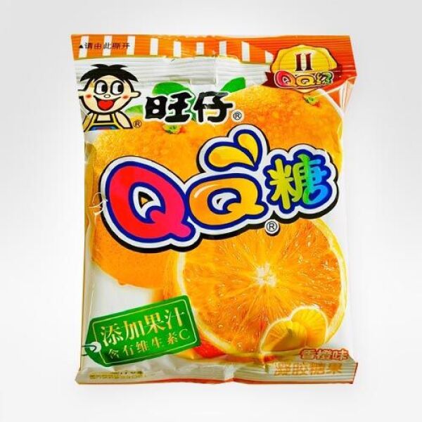 Bonbons gélifiés Want Want QQ (saveur orange) 70 g