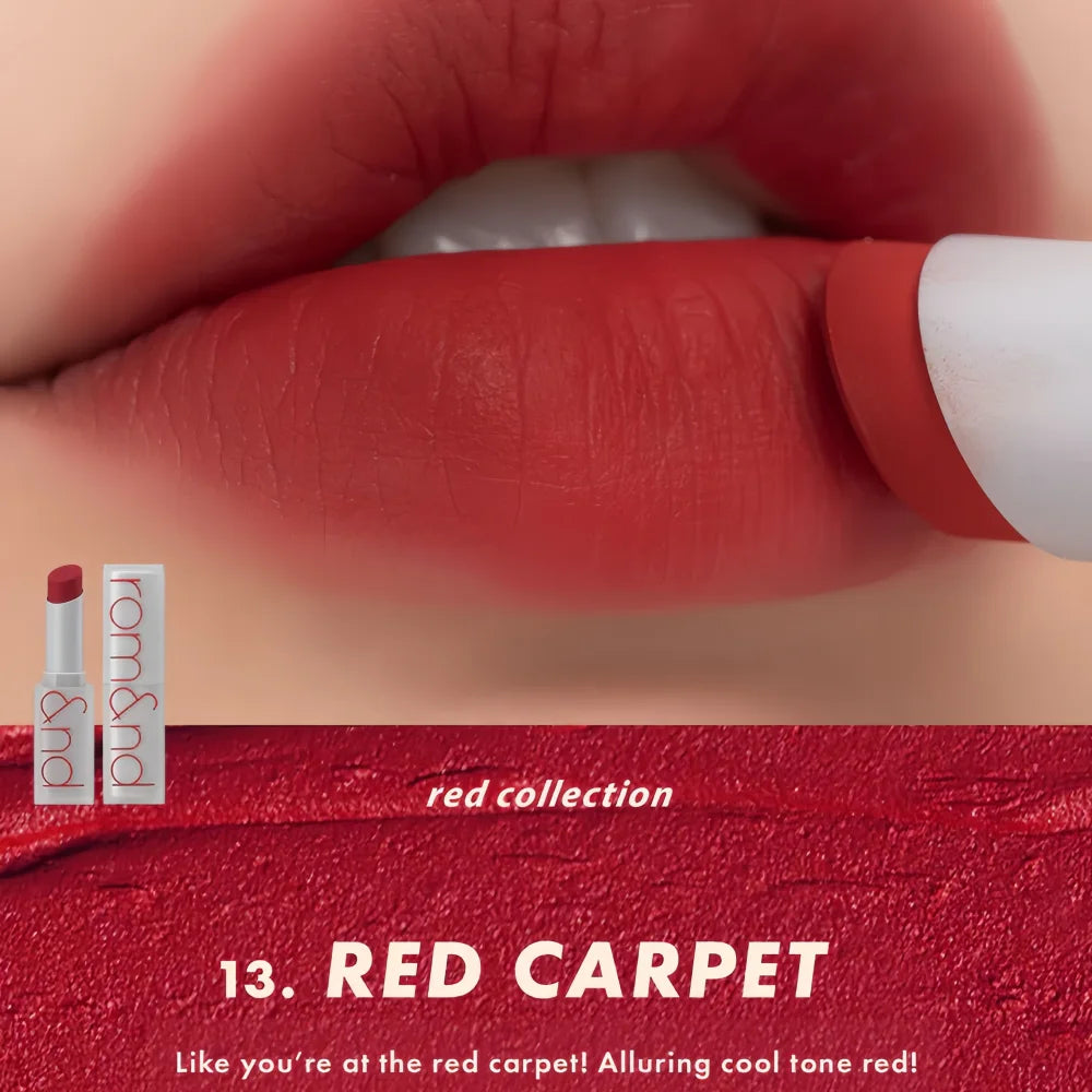 ROMAND Zero Matte Lipstick 13 Red Carpet