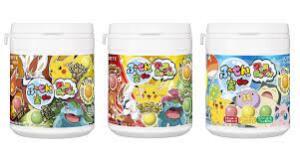 LOTTE Fusen No Mi Pokemon Assorted Fruit Flavour Bubble Gum 131g