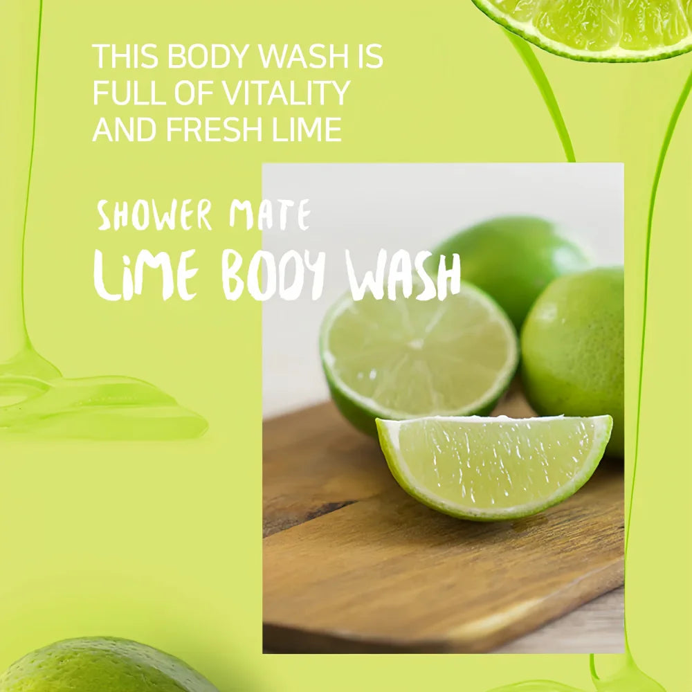 SHOWER MATE Lime Body Wash
