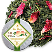 LUPICIA White Peach Sencha 10 Tea Bags