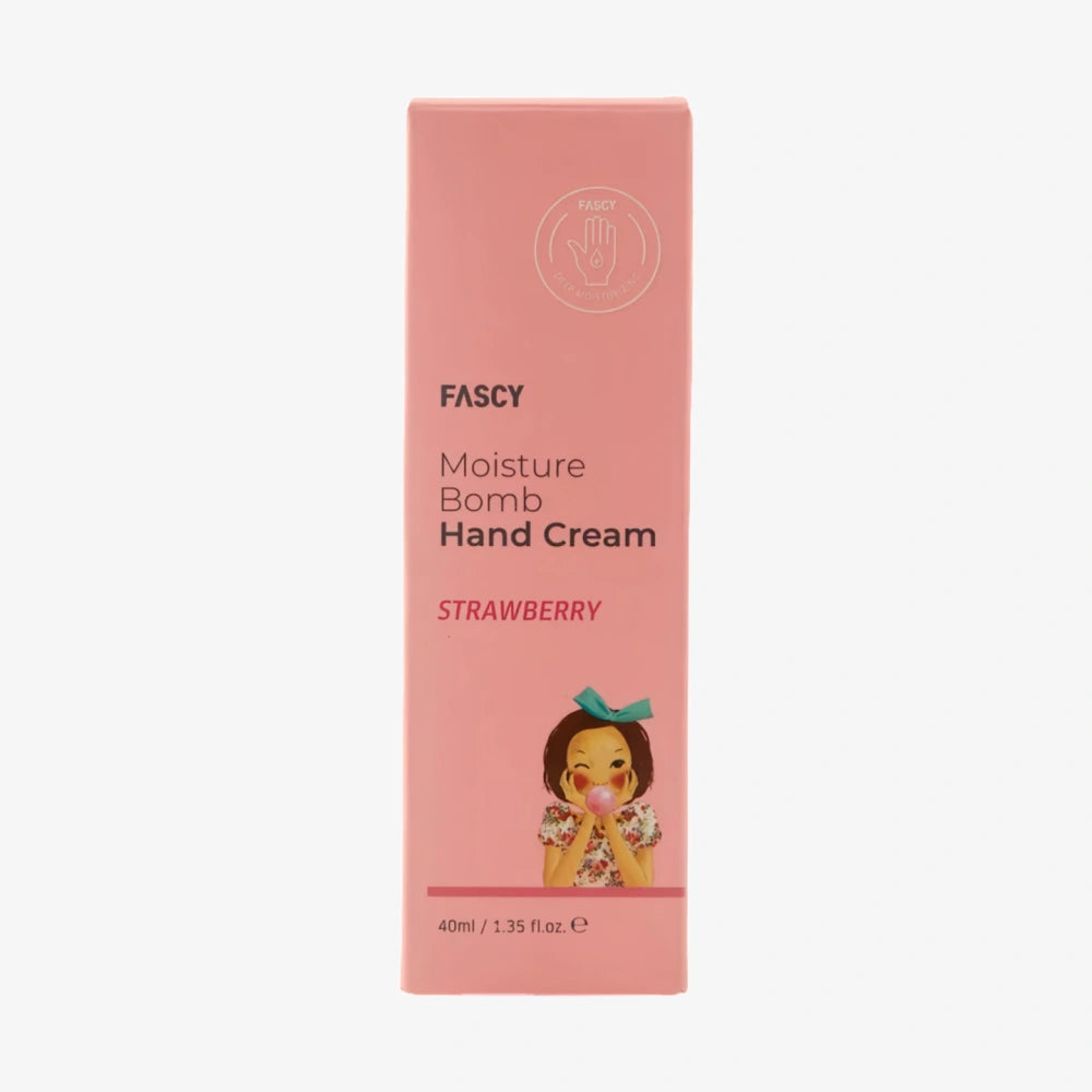 FASCY // Moisture Bomb Hand Cream - Strawberry 40ml