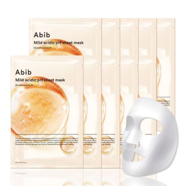 ABIB Mild Acidic PH Sheet Mask Glutathiosome Fit (10)