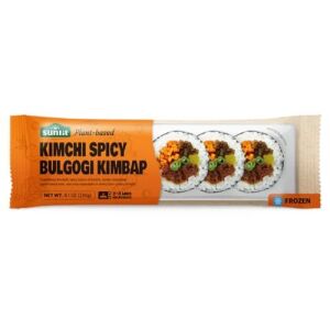 Kimbap épicé au bulgogi et au kimchi surgelé SUNLIT 230 g