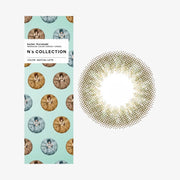 COLLECTION N Lentilles de contact journalières (Matcha latte) (10 lentilles) -3,50