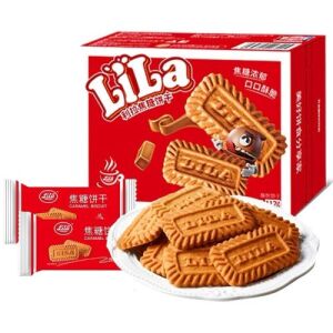 Biscuits au caramel LILA Classic 112 g