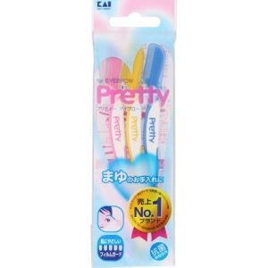 KAI Eyebrow Razor Pretty Regular L 3pcs