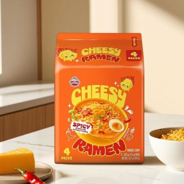 Ramen épicé au fromage OTTOGI *4