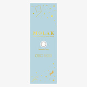 Lentilles de contact journalières MOLAK (gris miroir) (10 lentilles) -1,50