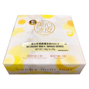 MX Mooncake Snowy 2Mango 2 Mangue avec Poelo 4PCS*30g