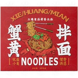 Santong Instant Noodle Crab 107g