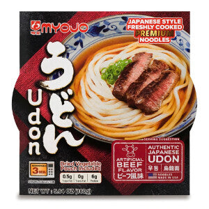 MYOJO Authentic Japanese Udon Bowl (Beef Flavor) 160g