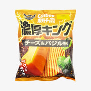 CALBEE Chip Rich Cheese Basil Flavor 52g