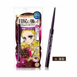 KISS ME Heroine Make Long Stay Sharp Gel Eyeliner 02 Dark Brown