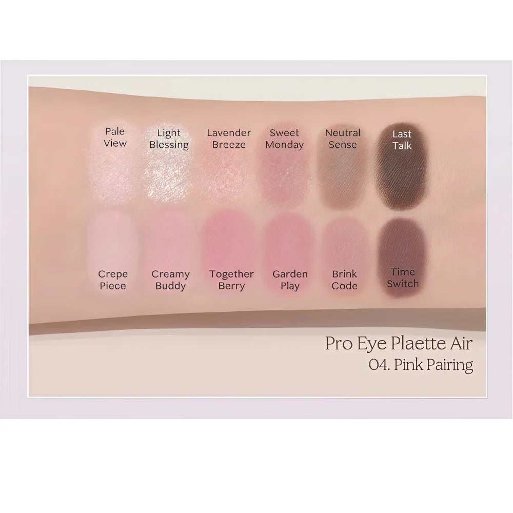 CLIO Pro Eye Palette Air 04 Pink Pairing