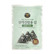 Manjun Double Roasted Onigiri seaweed Refill 40 sheets 48g