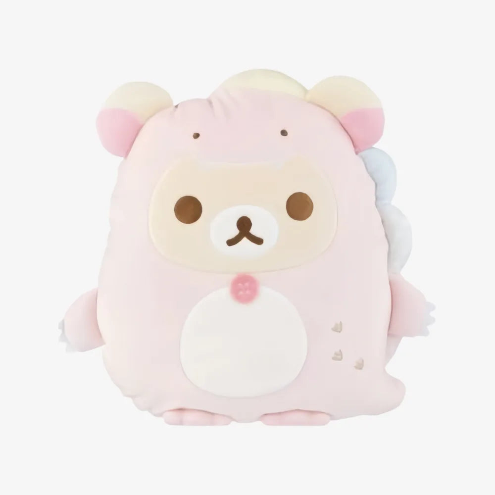 RILAKKUMA Korilakkuma Dinosaur Flat Mochi Plush M