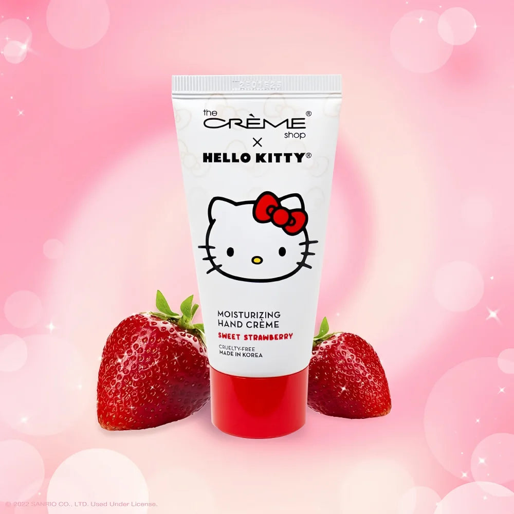 Crème pour les mains THE CREME SHOP Hello Kitty Fraise Douce 50 ml