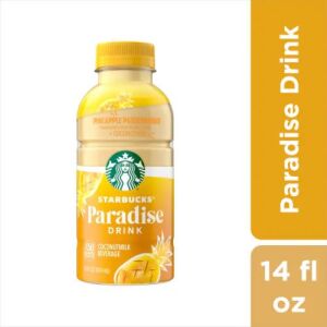 Starbucks Paradise Drink Pineapple Passionfruit + Coconut Milk 414ml