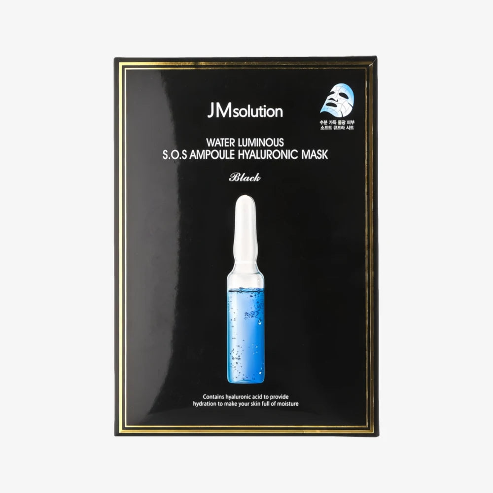 Masque à l'acide hyaluronique JMsolution Water Luminous SOS Ampoule (10 unités)