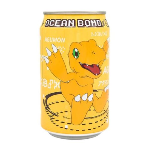 Ocean Bomb Agumon Sparkling Water (Banana Flavour) 330ml