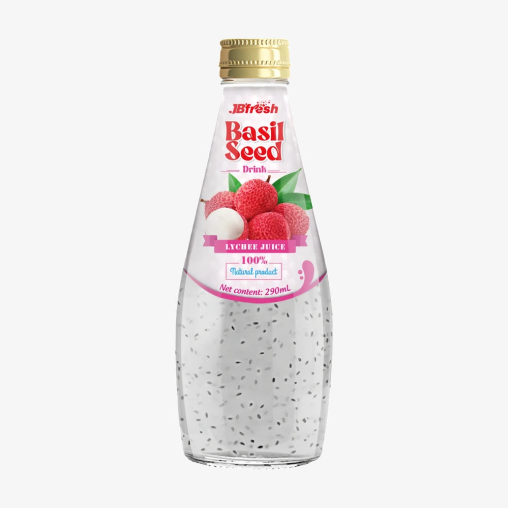 VIDA FOREST Basil Seed Lychee 290ml