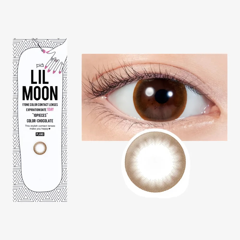LILMOON 1DAY COLOR Contact Lens -Chocolate -2.50 10pcs