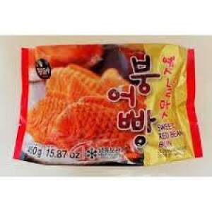 Frozen Red Bean Bun fish shape 450g