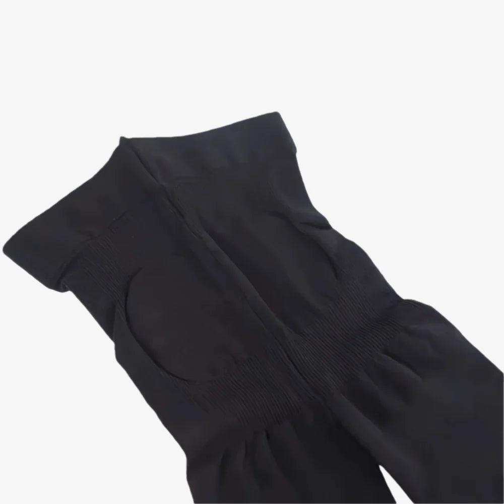 SALUA 900M Black Verb Terry Stockings