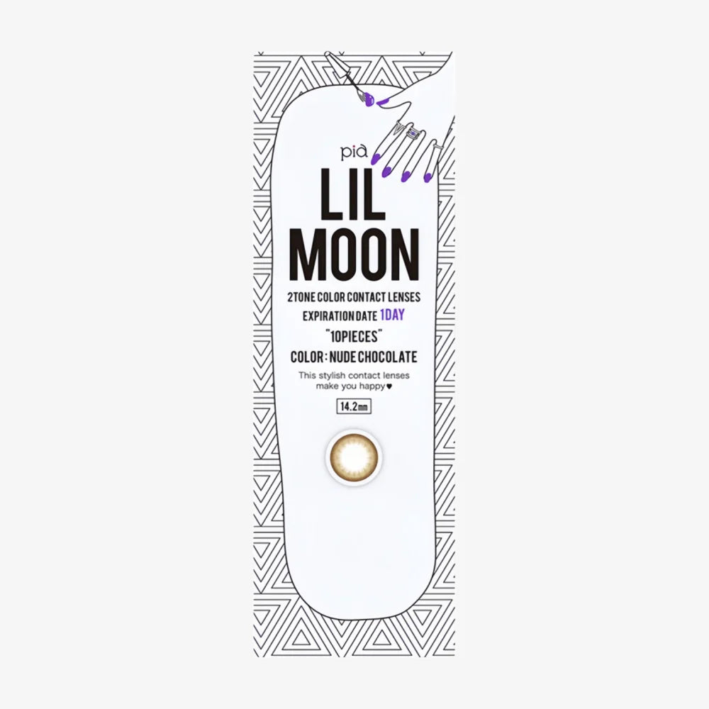 LILMOON 1DAY LENS 10PCS (NUDE CHOCOLATE) -1.00