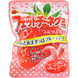 Bourbon Fettuccine Strawberry Flavored Gummies 50g