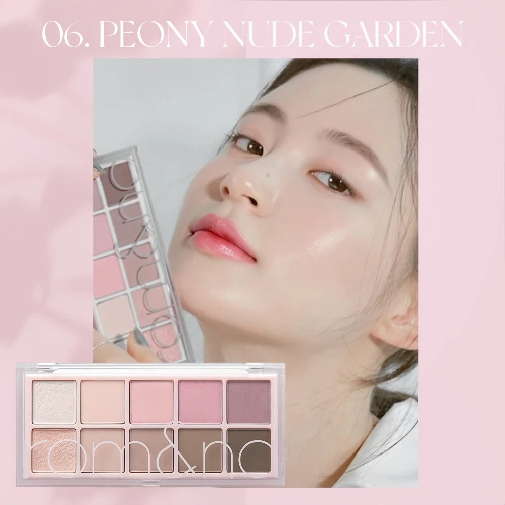 ROMAND Better Than Palette 06 Peony Nude Garden