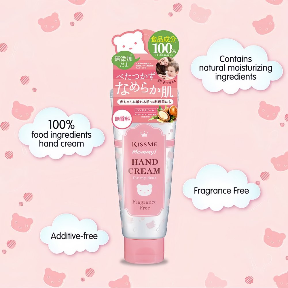 Crème pour les mains KISS ME Mommy sans parfum 60 g