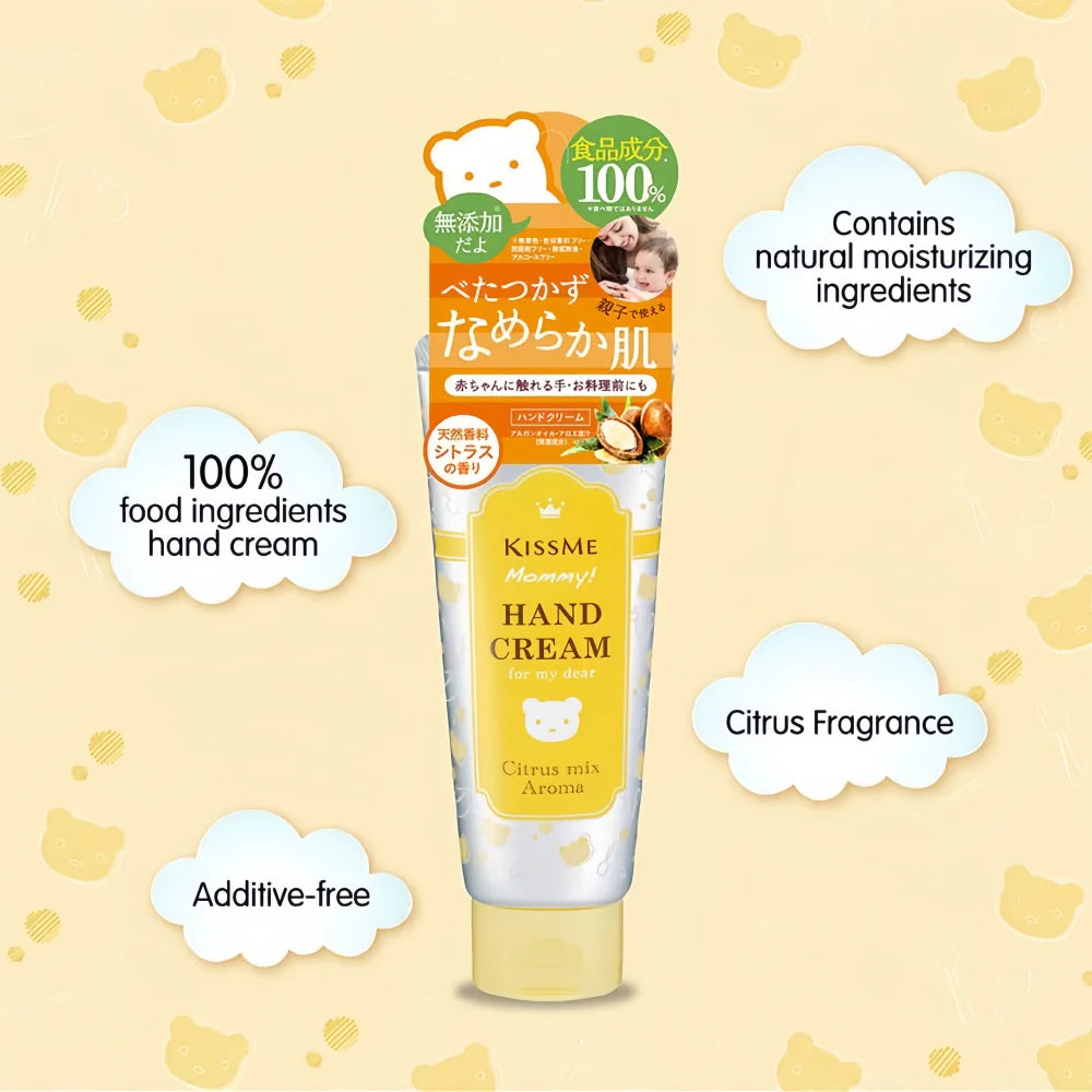 Crème pour les mains KISS ME Mommy Agrumes 60 g