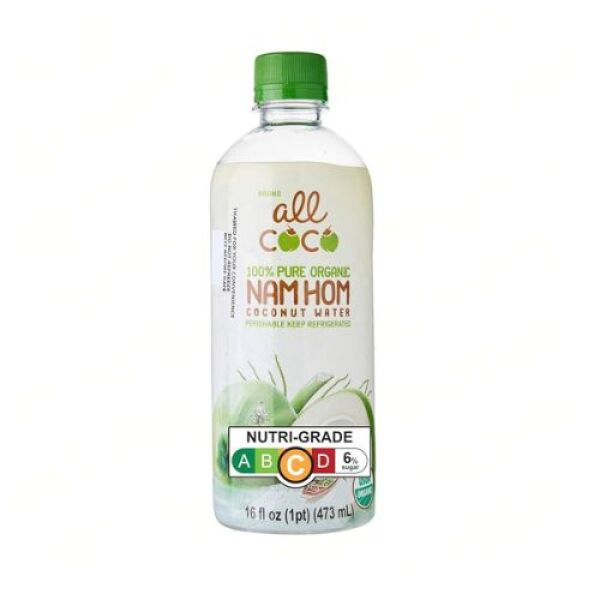 ALL COCO Frozen 100% Pure Nam Hom Coconut Water 473ml