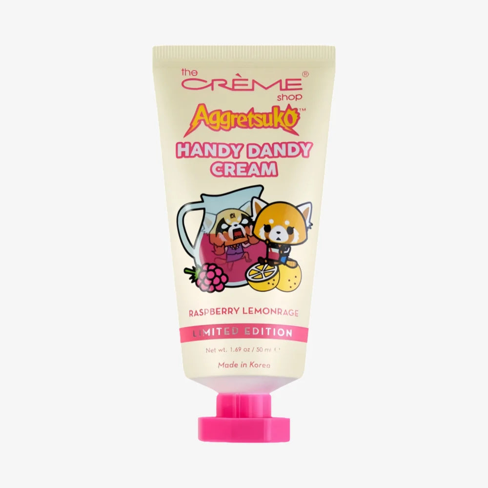 THE CREME SHOP  Hand Cream Aggretsuko Raspberry Lemonrage 50ml