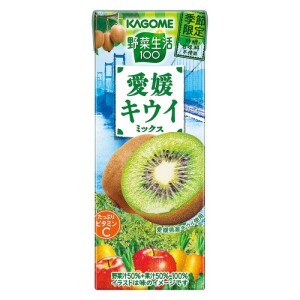 KAGOME Vegetable 100 Mixed Kiwi Juice 195ml