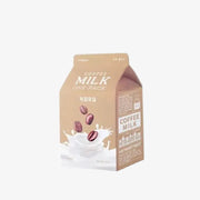 Masque en tissu au lait APIEU Café 1 pièce 