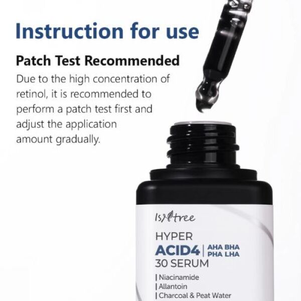 ISNTREE Hyper Acid4 AHA BHA PHA LHA 30 Serum 20ml