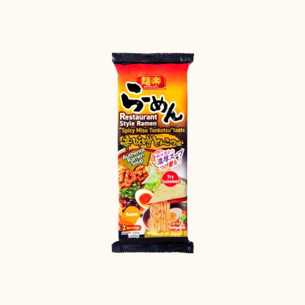 HIKARI MENRAKU Restaurant Style Spicy Miso Tonkotsu Ramen 2P 188.4g