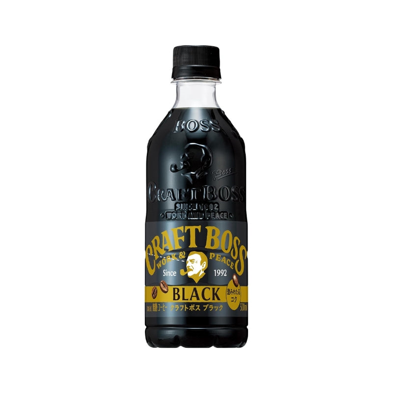 SUNTORY Craft Boss Black Unsweetened Italian Coffee 500ml