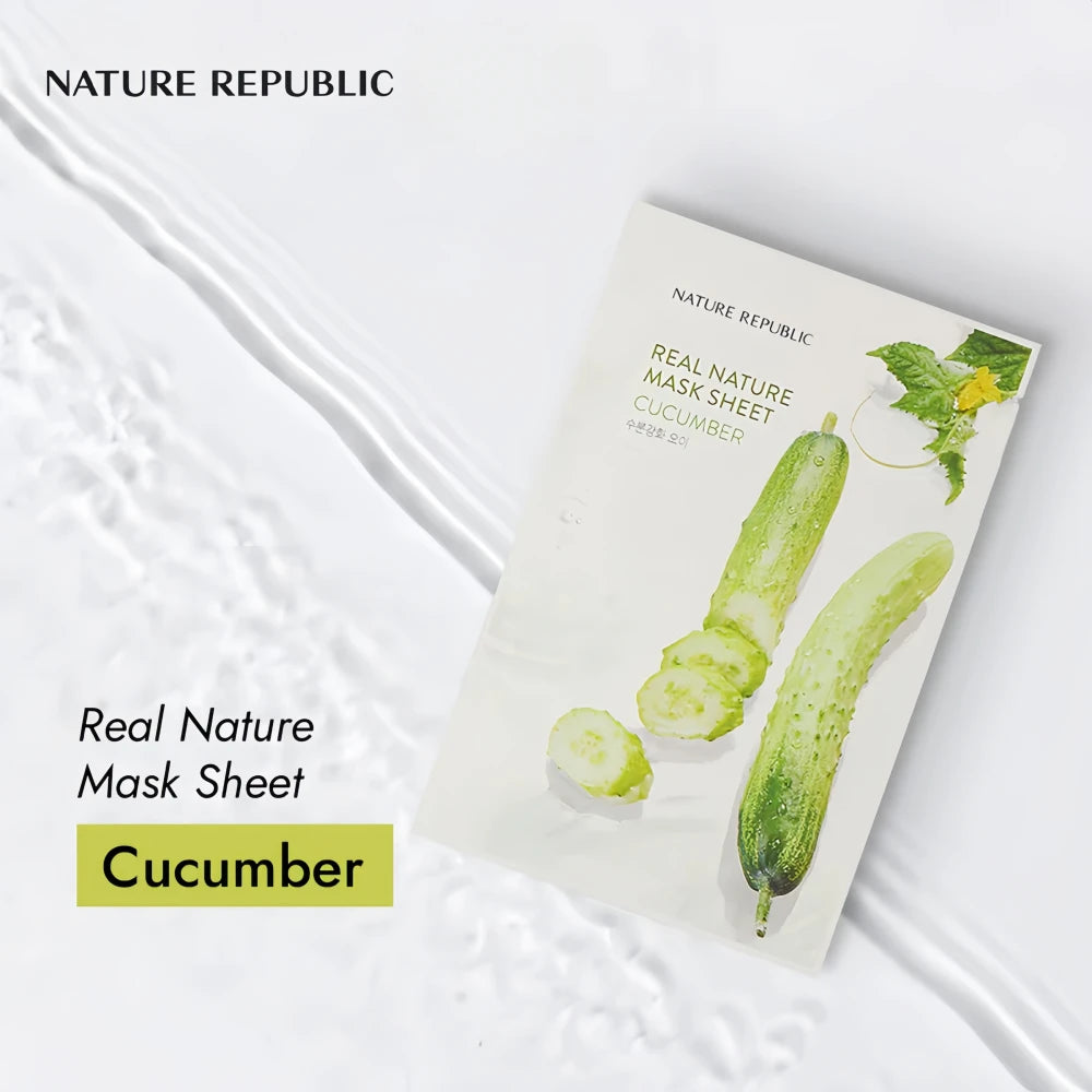 NATURE REPUBLIC Real Nature Mask Sheet Cucumber