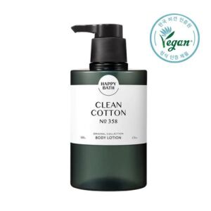 HAPPY BATH -- Clean Cotton Body Lotion 500g
