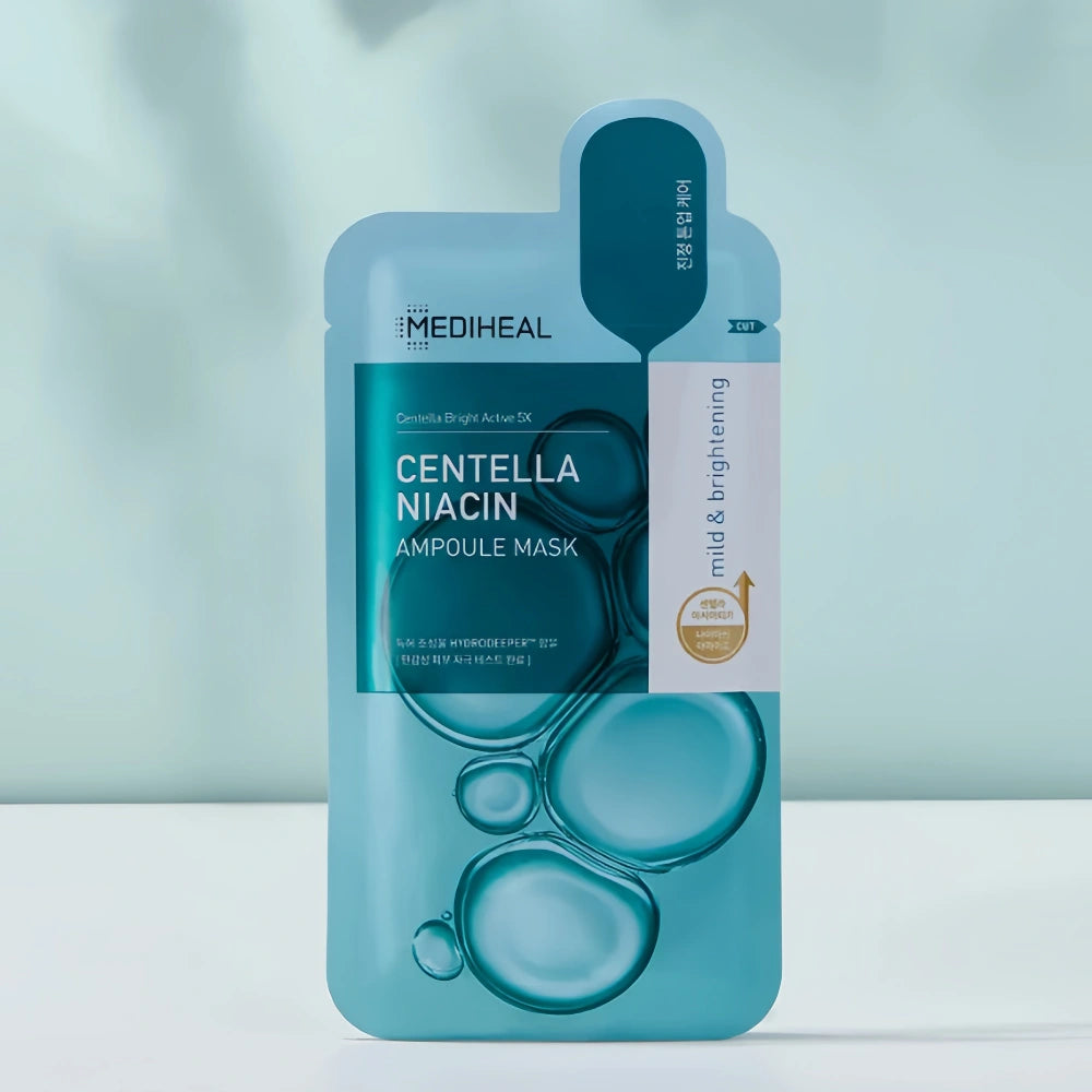 MEDIHEAL Centella Niacin Ampoule Mask (1) pc