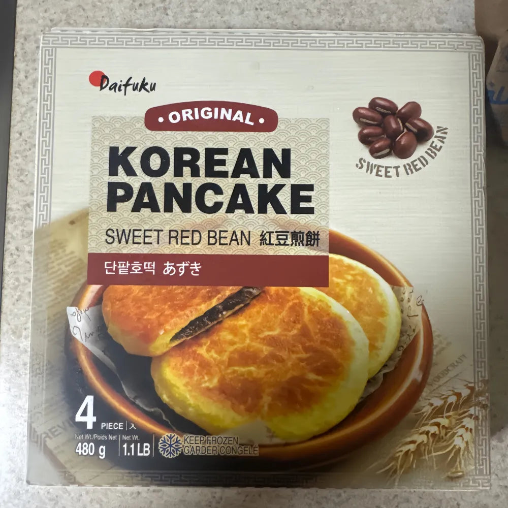 DAIFUKU Korean Pancake Redbean 480g