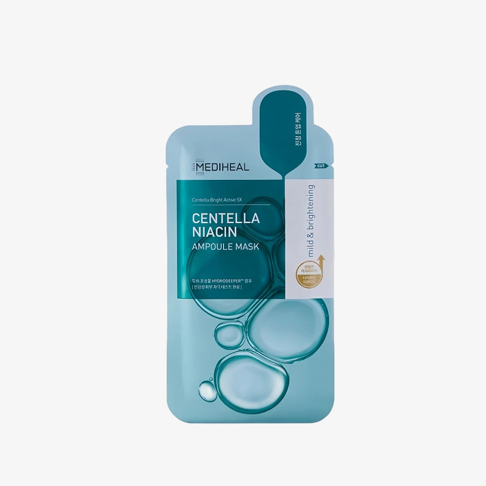 MEDIHEAL Centella Niacin Ampoule Mask (1) pc