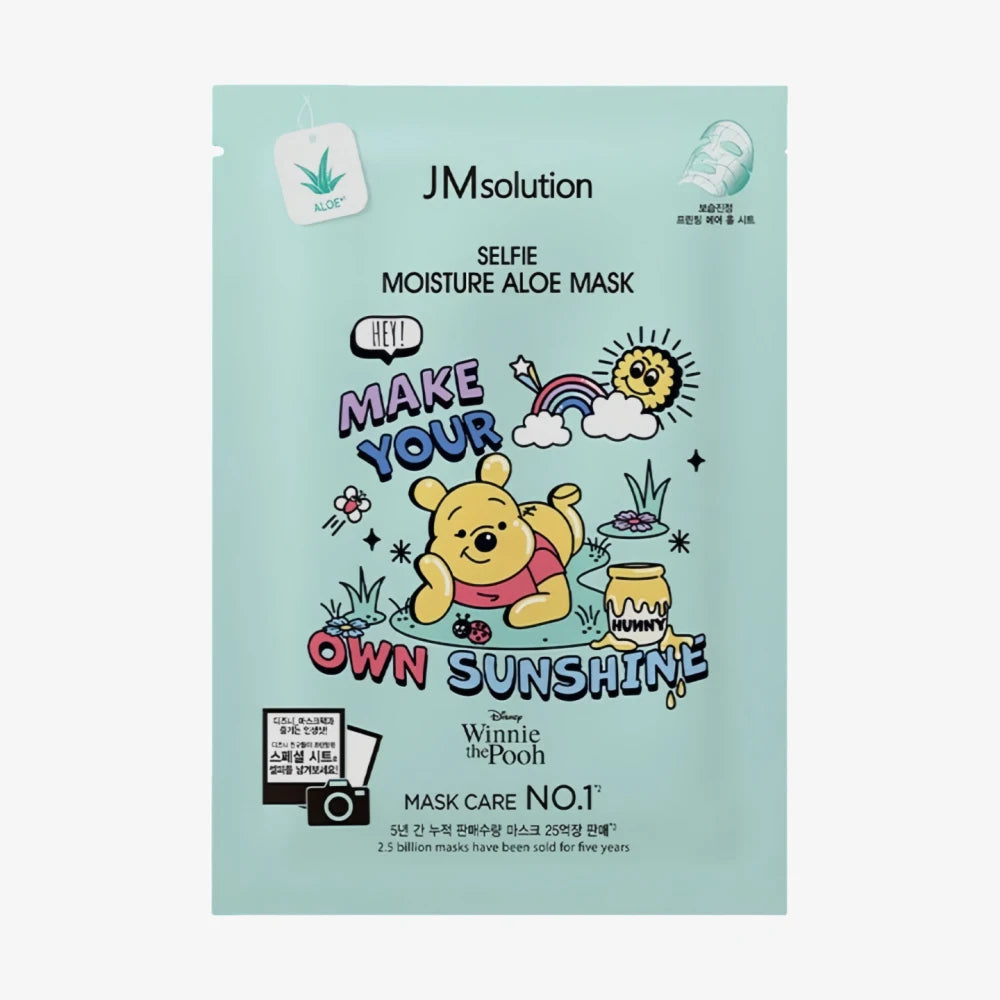 JM SOLUTION Selfie Moisture Aloe Winnie Mask 1pc
